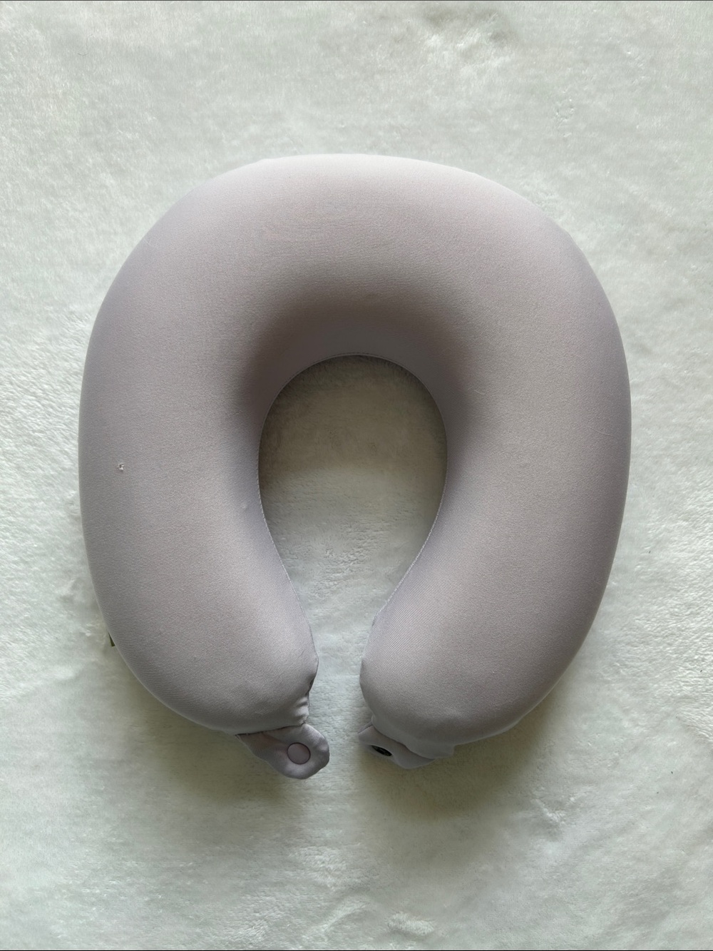 Travel Memory Foam Neck Pillow -Lavender